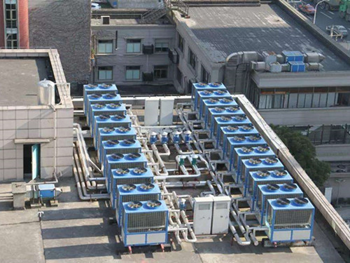 風冷熱泵機組噪音治理